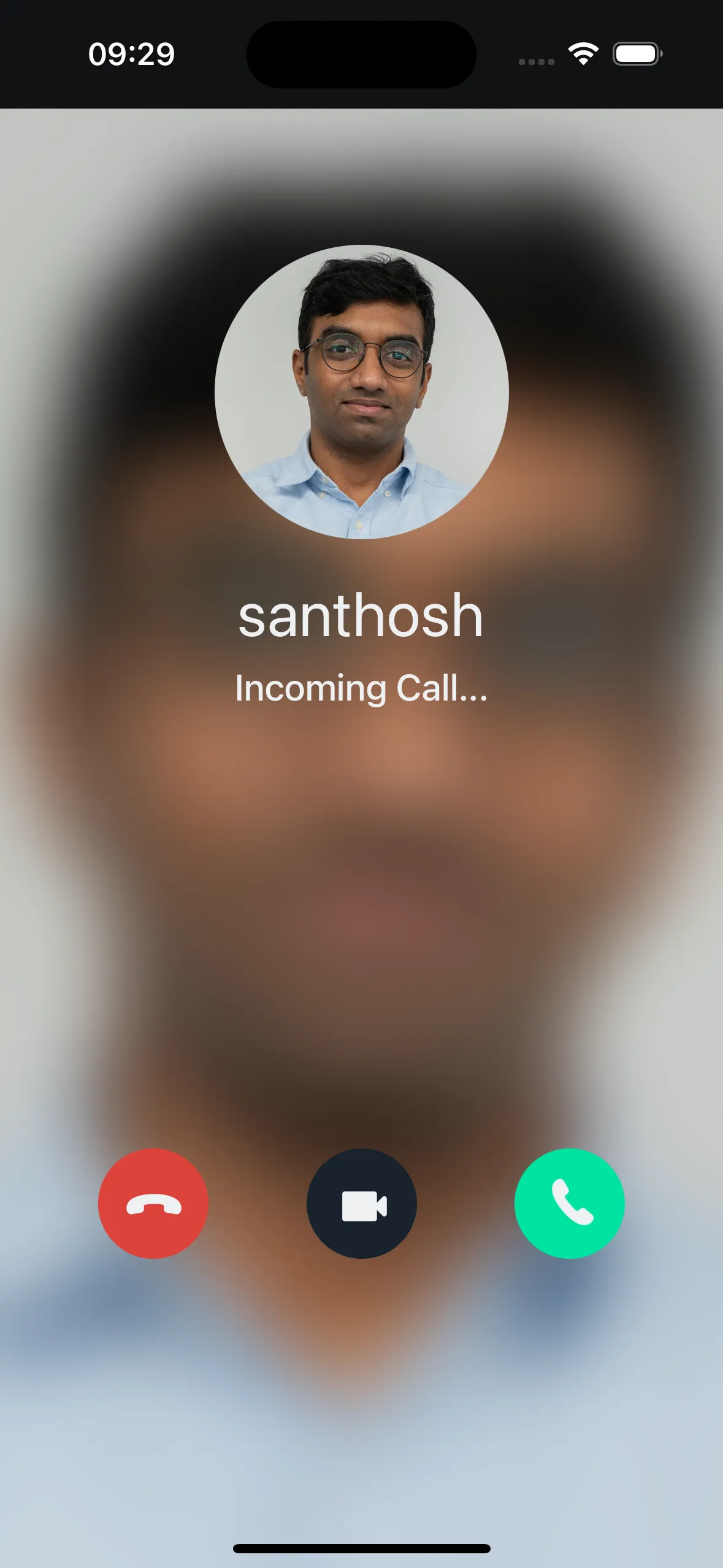 Incoming call