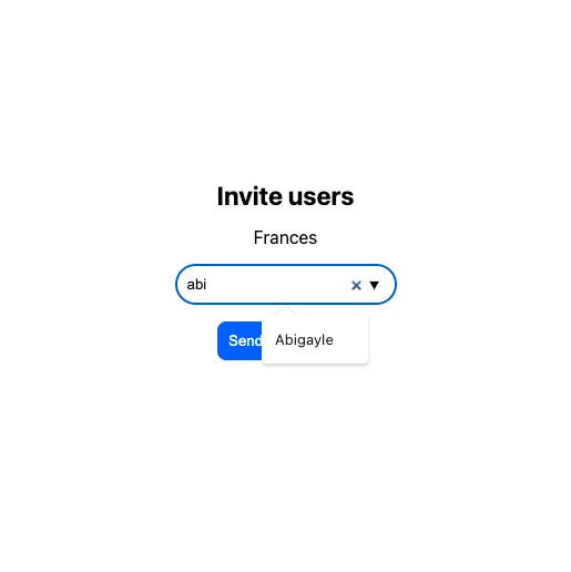 Invite Modal2 Screenshot